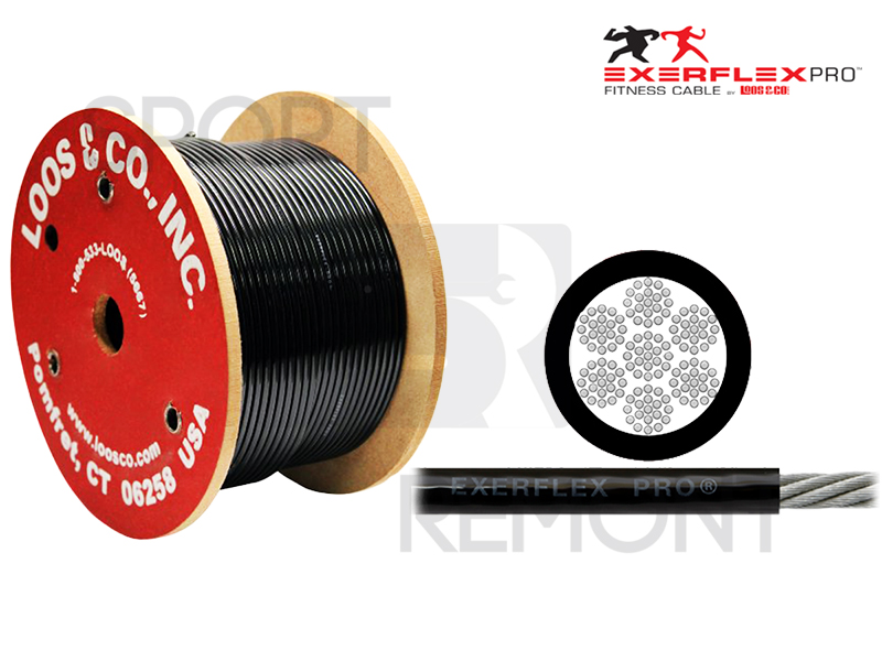 Трос для тренажеров профессиональный Exerflex Extra Pro